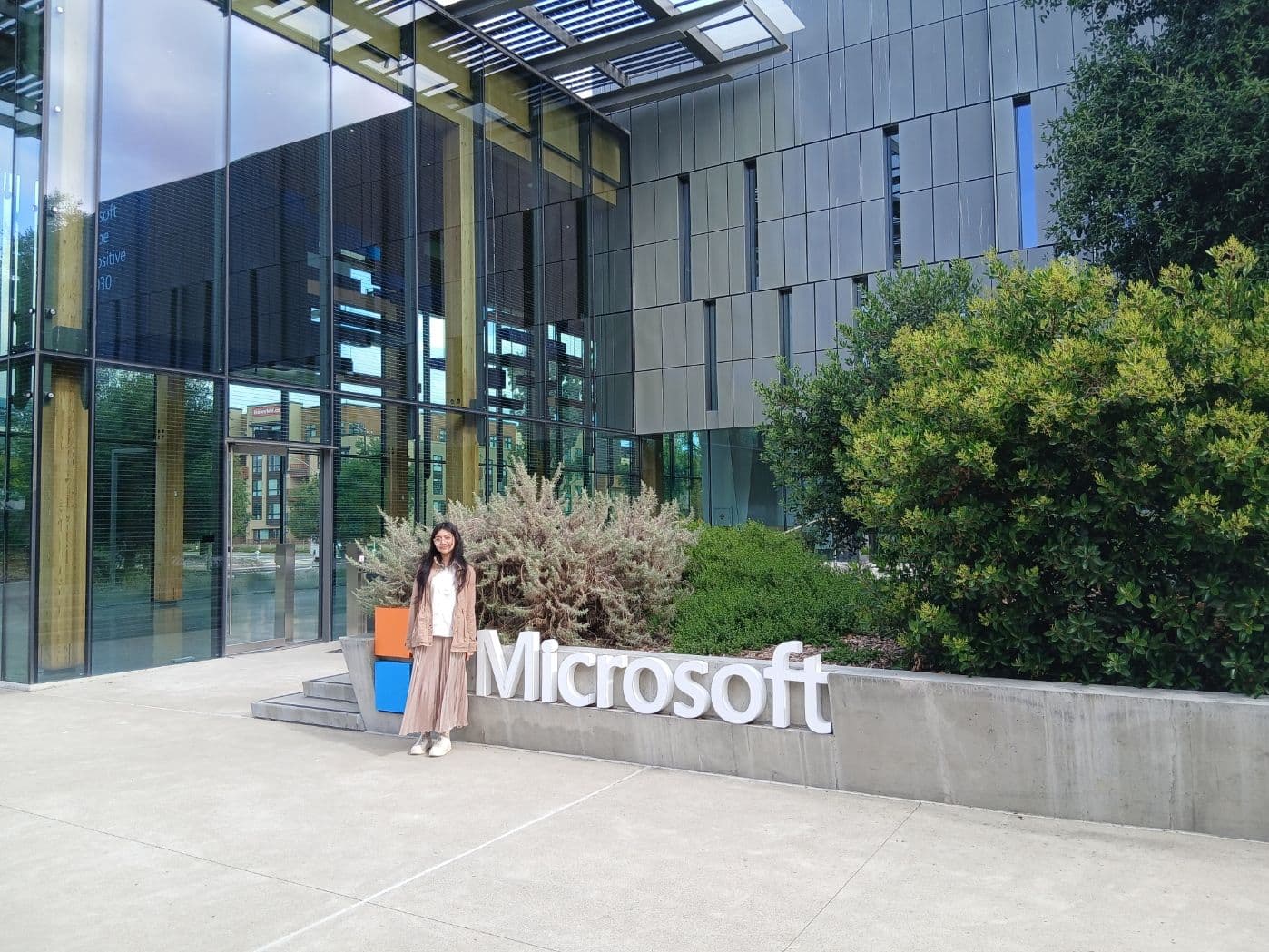 Microsoft visit